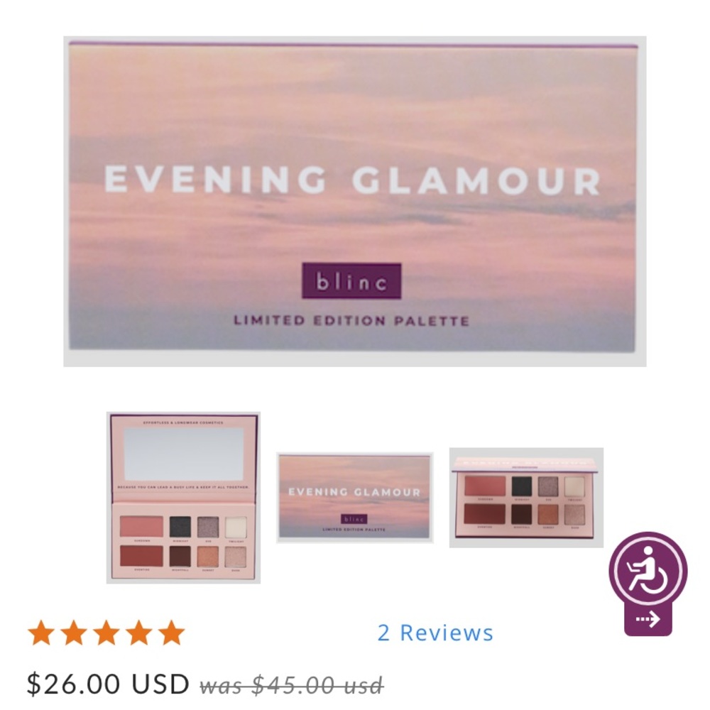 Blinc Cosmetics Eyeshadow Palette